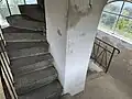 Schodiště pod vyhlídkovou plošinou