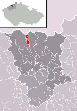 Mikulov na mapě