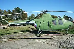 Mil Mi-1 je v muzeu.