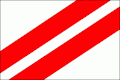 Vlajka obce Milasín