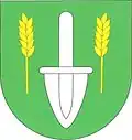Znak obce Milešín