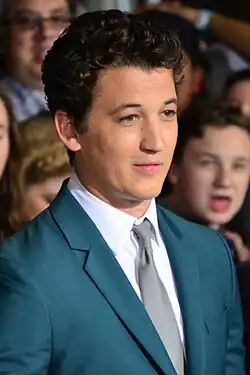 Teller na premiéře filmu Divergence v Kalifornii dne 18. března 2014