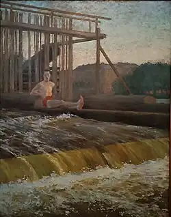 Miloš Jiránek, Na jezu (1904)