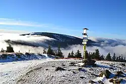 Na vrcholu Minčolu, vzadu Martinské hole