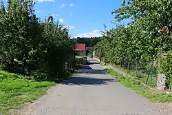 Průjezd vesnicí