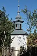 Mirošov, zvonice (2019-09-22; 01).jpg