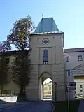 Pohled z ulice Na Kopečku
