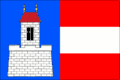 Vlajka města Mladá Vožice