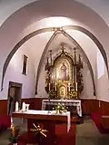 Kostel sv. Bartoloměje, presbytář