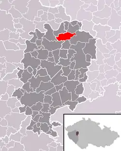 Mlečice na mapě