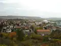 Pohled na „Staré“ Modřany ve dne