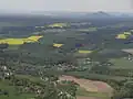 Mohelnice nad Jizerou, Kruhy a okolí z letadla