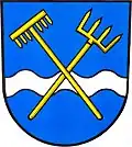 Znak obce Mokré Lazce