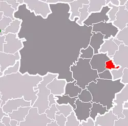 Mokrouše na mapě