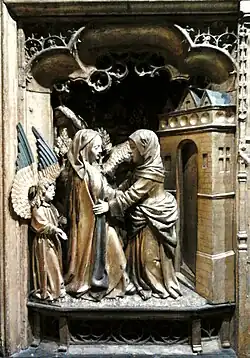 Navštívení, Joos van Cleve (1516)