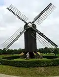Bourtange: větrný mlýn