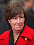 Volebním lídrem Červeno-zelené koalice byla Mona Sahlin