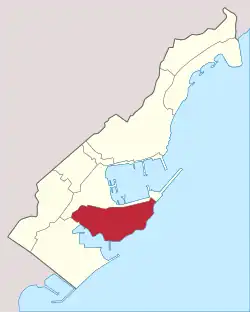 Monaco-Ville na mapě