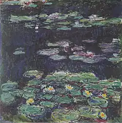 Bílé a žluté lekníny, 1915–1917, Kunstmuseum Winterthur, Winterthur