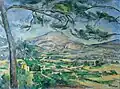 Mont Sainte-Victoire, 1885–1887, Courtauld Institute of Art, Londýn