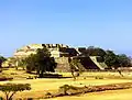 Zapadni pyramida v Monte Albán