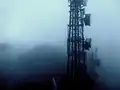Telekomunikační zařízení na vrcholu