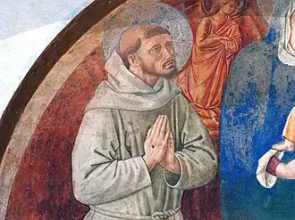 Freska sv. František, San Fortunato