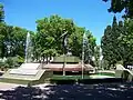 Socha Leandera Goméze