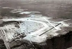 Moodyho letecká základna v roce 1943