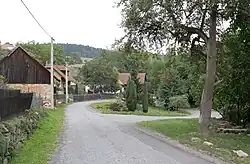 Náves v Moraveckých Pavlovicích