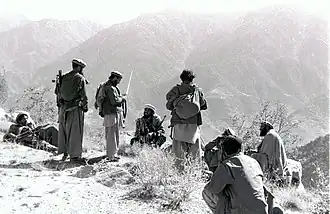 Mudžáhidi v provincii Kúnar roku 1987
