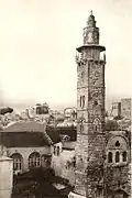 Omarova mešita roku 1925