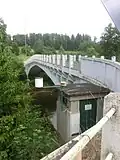 Srážkoměrná stanice na sytovském břehu