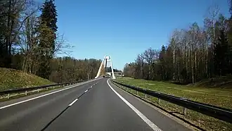 Obloukový most přes řeku Banówku