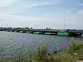 Most Sobieszewski - pohled ve směru od Mikoszewa