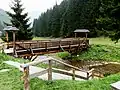 Most přes Čutkovský potok z 23. října 2011
