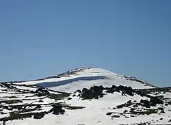 Pohled na Mount Kosciuszko od východu