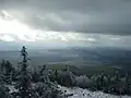 Pohled na podzimní krajinu
