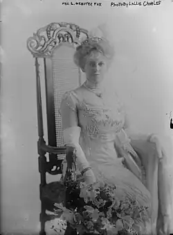 Mrs. L. Webster Fox, 1910