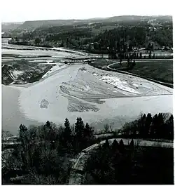 Fotografie ústí, pořízená někdy v roce 1980-1982.