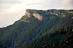 Vrchol Kľaku ve stejnojmenné rezervaci