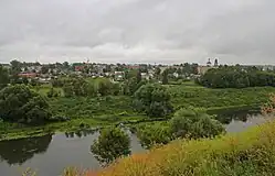 Řeka u města Mcensk