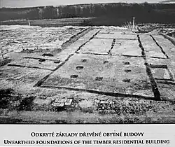 Vykopávky ruin antického domu