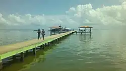 Přístav v Puerto Lempira