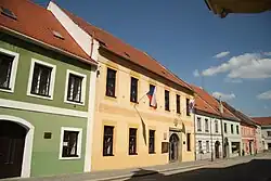 Municipal office and Cultural monument house Husova 103 in Jemnice, Třebíč District.JPG