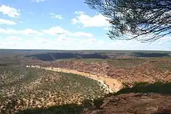 Řeka Murchinson v Kalbarri National Park