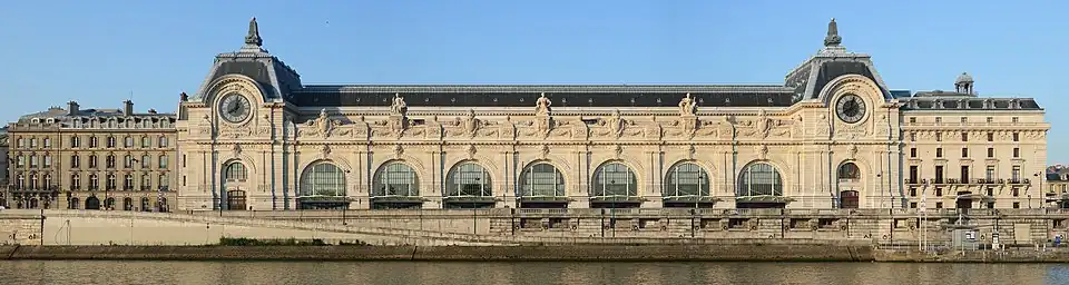 Historická nádražní budova, dnes Musée d'Orsay