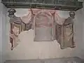 Malba pod dřevěnou oratoří