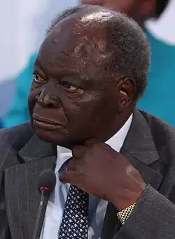 Mwai Kibaki (23. února 2012)
