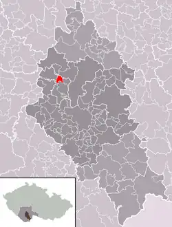 Mydlovary na mapě